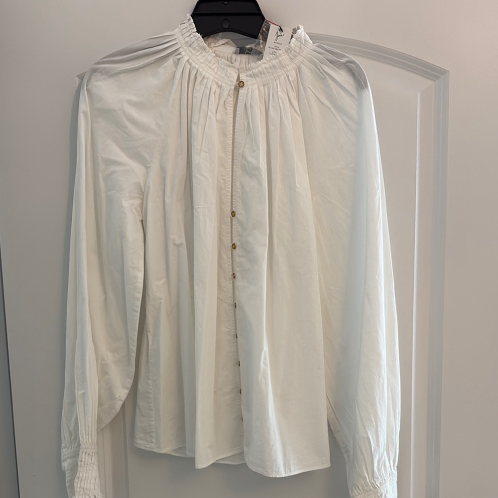 Joie White Blouse